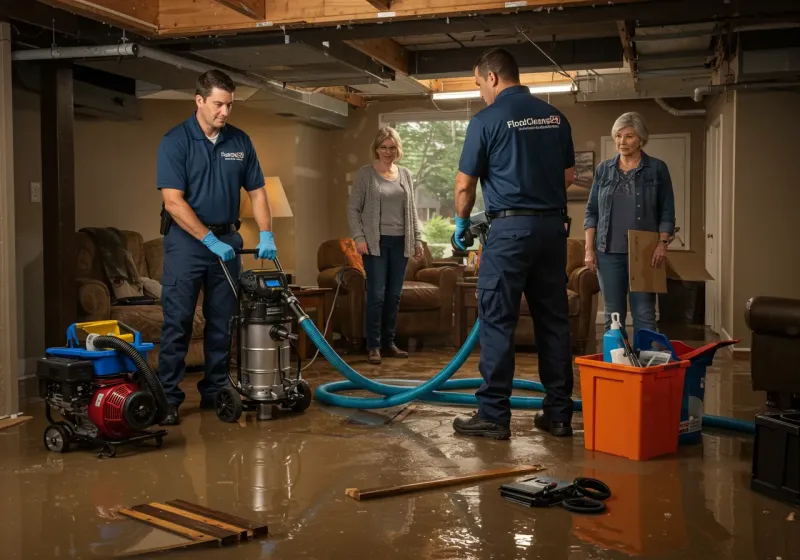 Basement Water Extraction and Removal Techniques process in Brevard, NC