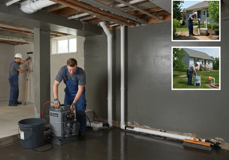 Basement Waterproofing and Flood Prevention process in Brevard, NC